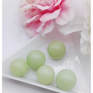 perles bodhi ronde 12 mm pomme verte