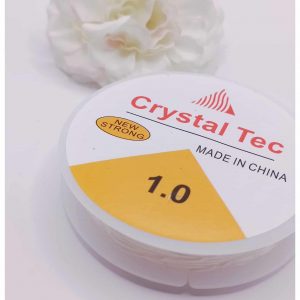 fil élastique crystal tec 1 mm 10 mètres